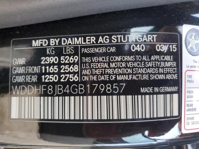 2016 MERCEDES-BENZ E 350 4MAT WDDHF8JB4GB179857