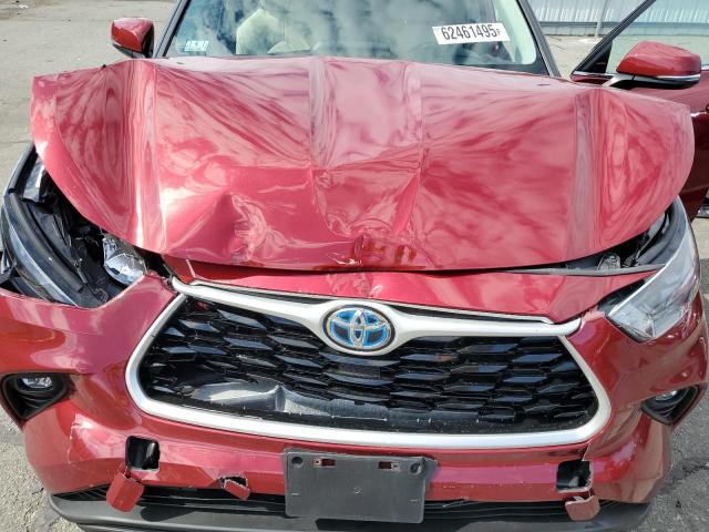 2021 TOYOTA HIGHLANDER HYBRID XLE 5TDHBRCH7MS023698