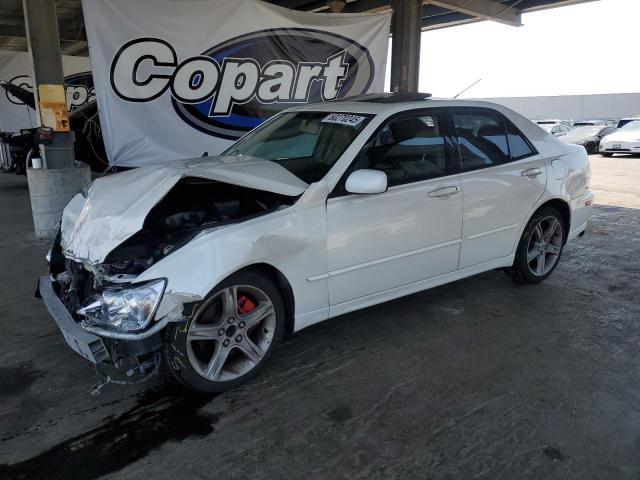 LEXUS IS 300 2003 white  gas JTHBD192630075148 photo #1