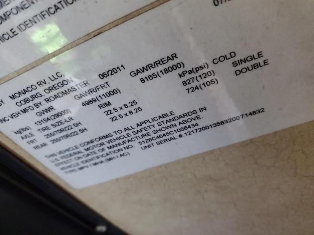 2012 ROADMASTER RAIL LF4F #3216918367