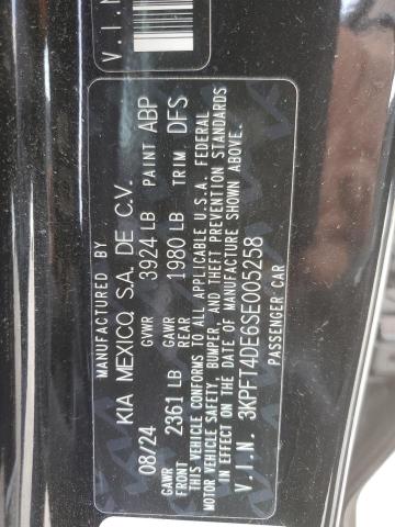 2025 KIA K4 LX - 3KPFT4DE6SE005258