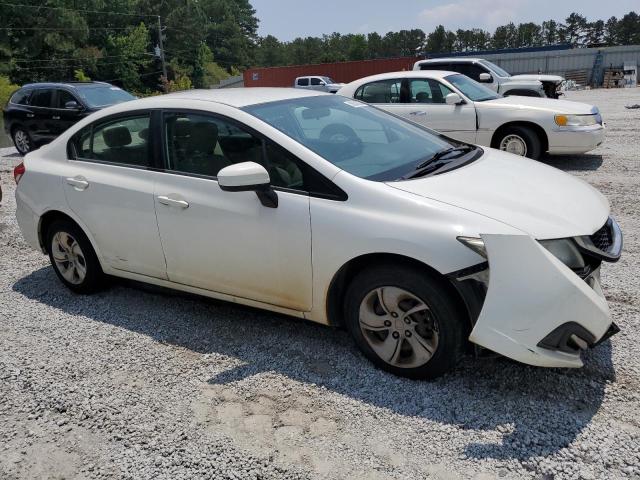 Vin: 19xfb2f54fe105921, lot: 59535565, honda civic lx 20154