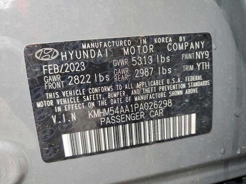 2023 HYUNDAI IONIQ 6 LI KMHM54AA1PA026298