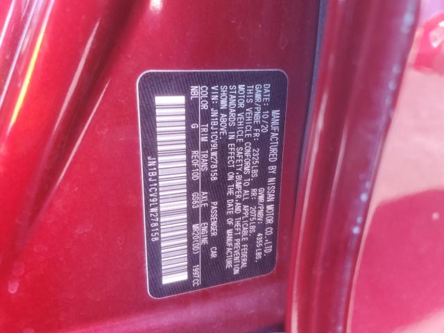 2020 NISSAN ROGUE SPOR - JN1BJ1CV9LW278158
