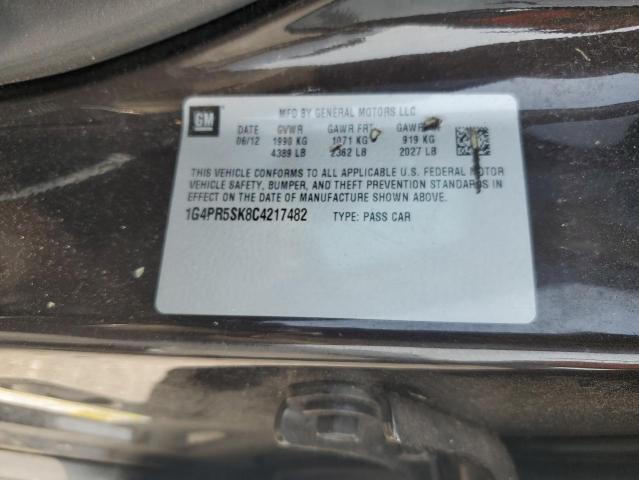 2012 BUICK VERANO CON - 1G4PR5SK8C4217482