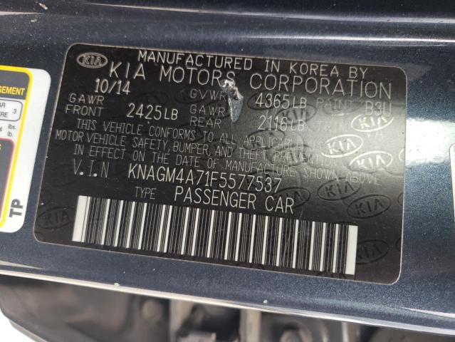 2015 KIA OPTIMA LX KNAGM4A71F5577537
