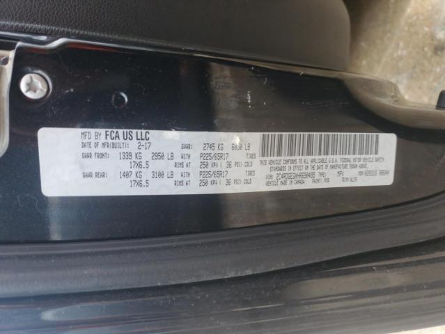 2017 DODGE GRAND CARA - 2C4RDGEGXHR690495