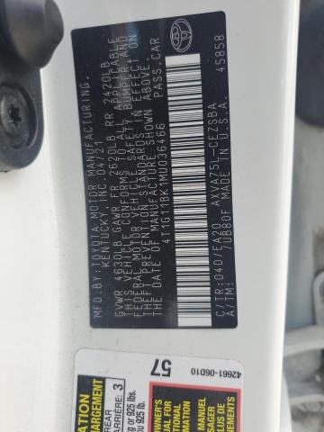 2021 TOYOTA CAMRY SE 4T1G11BK1MU036466