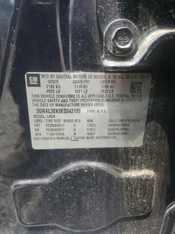 2014 CHEVROLET CAPTIVA LT - 3GNAL3EK8ES543188