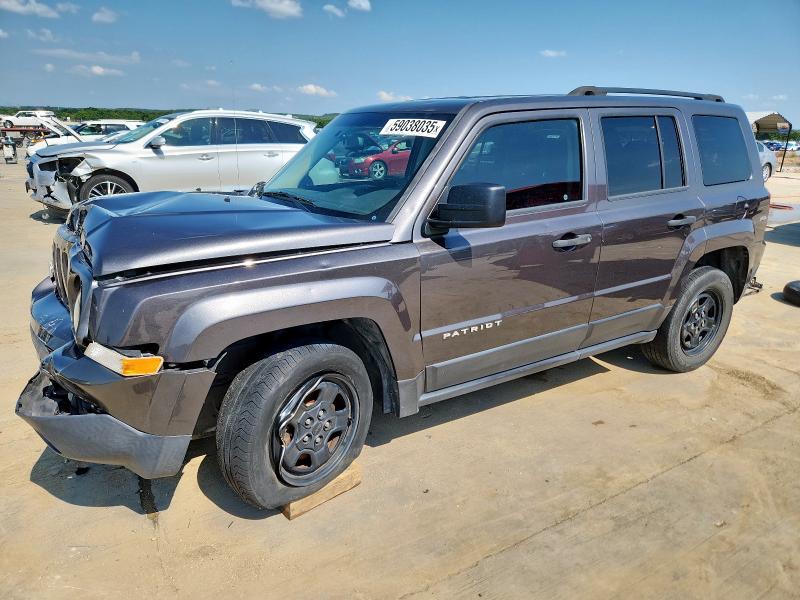 Vin: 1c4njpbb1hd163299, lot: 59038035, jeep patriot sport 2017 img_1