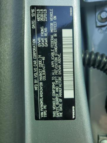 2017 VOLVO S60 DYNAMI YV140MTL4H2434138