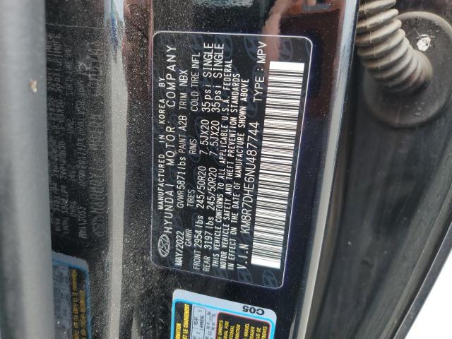 2022 HYUNDAI PALISADE C KM8R7DHE6NU487744