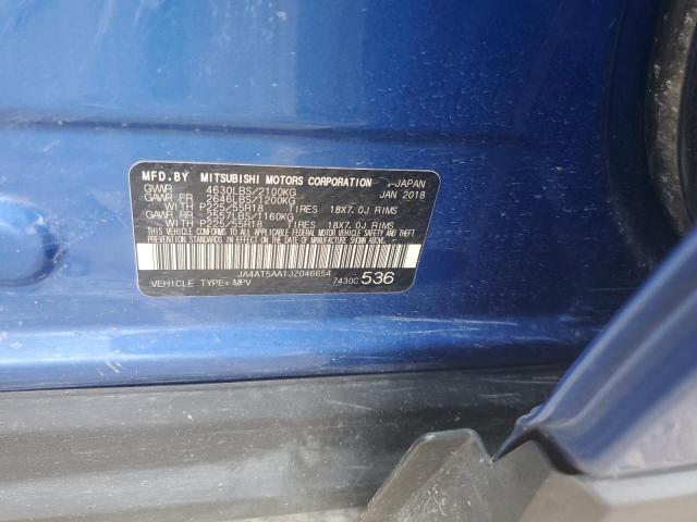 2018 MITSUBISHI ECLIPSE CR - JA4AT5AA1JZ046654