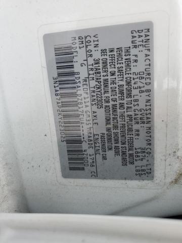 2019 NISSAN SENTRA S - 3N1AB7AP2KY223025