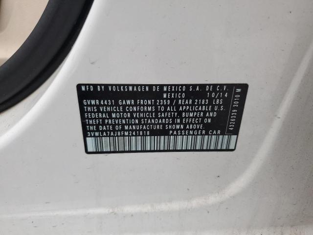 2015 VOLKSWAGEN JETTA TDI 3VWLA7AJ8FM241818