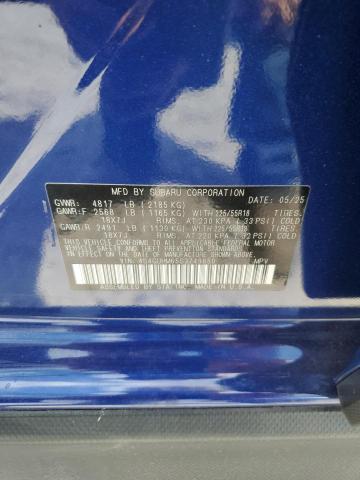 2025 SUBARU CROSSTREK 4S4GUHM65S3749650