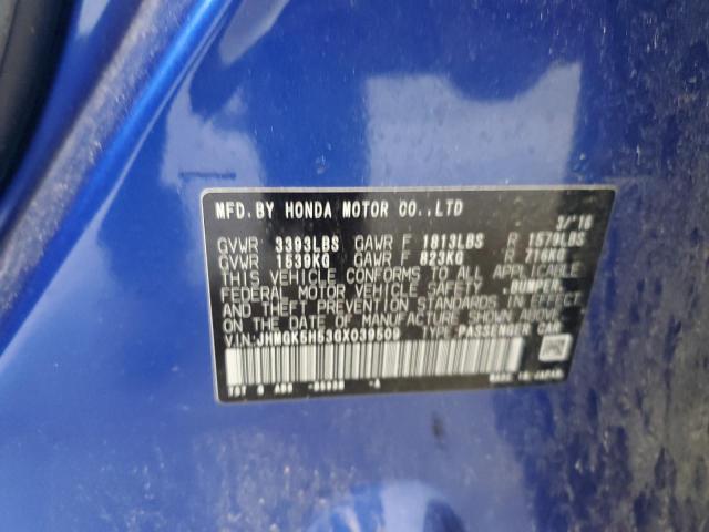 2016 HONDA FIT LX JHMGK5H53GX039509