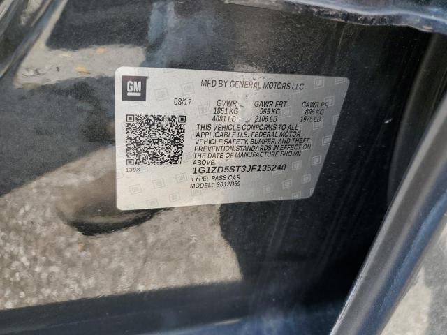 2018 CHEVROLET MALIBU LT 1G1ZD5ST3JF135240