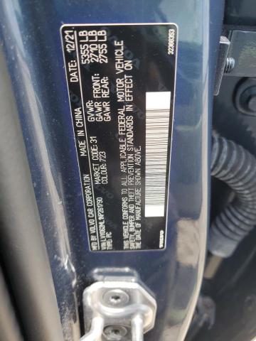 2022 VOLVO S90 B6 INS LVY062ML1NP261790