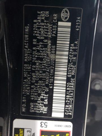 2018 TOYOTA CAMRY XSE - 4T1BZ1HK2JU006866