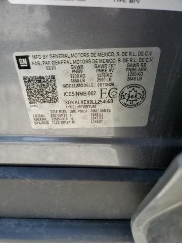 2020 GMC TERRAIN DE 3GKALXEX9LL254568
