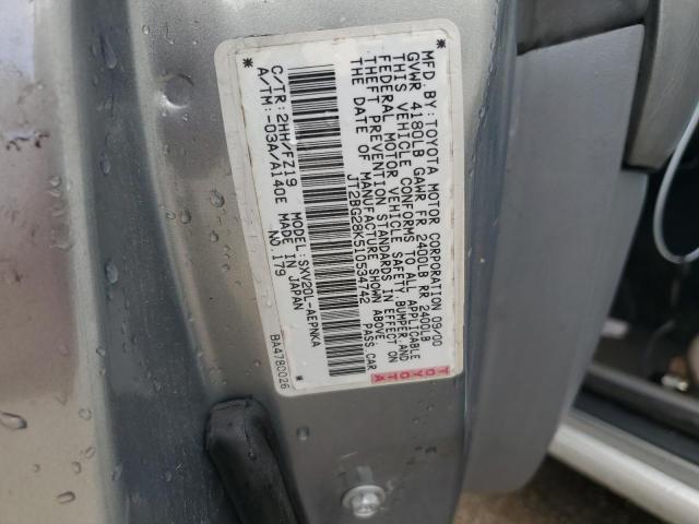 2001 TOYOTA CAMRY LE #3197971456