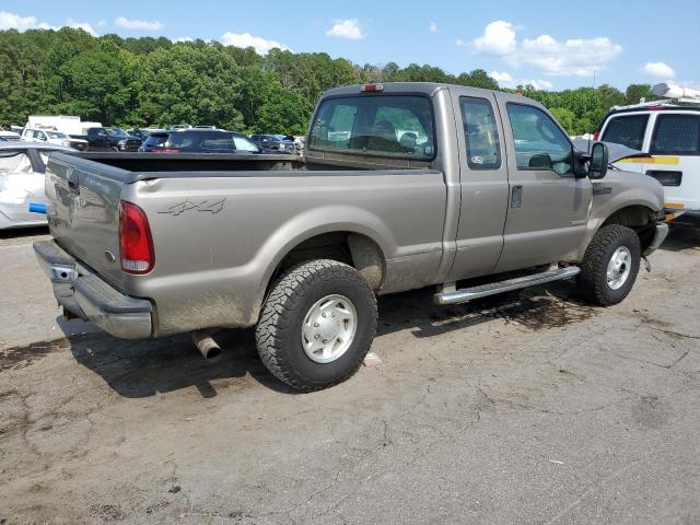 FORD F250 SUPER 2003 beige 4dr ext diesel 1FTNX21P93EC31365 photo #4