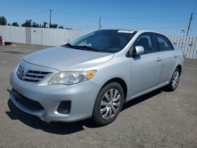 TOYOTA COROLLA BA 2013 silver  gas 2T1BU4EE7DC072365 photo #1