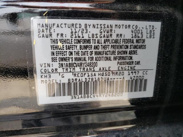 2024 NISSAN SENTRA SV - 3N1AB8CV4RY248200