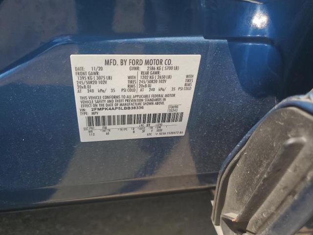 2020 FORD EDGE ST - 2FMPK4AP5LBB38336