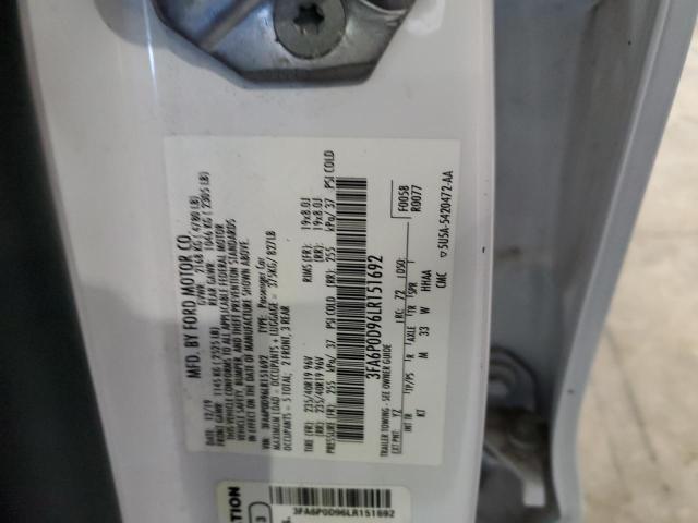 2020 FORD FUSION TIT 3FA6P0D96LR151692