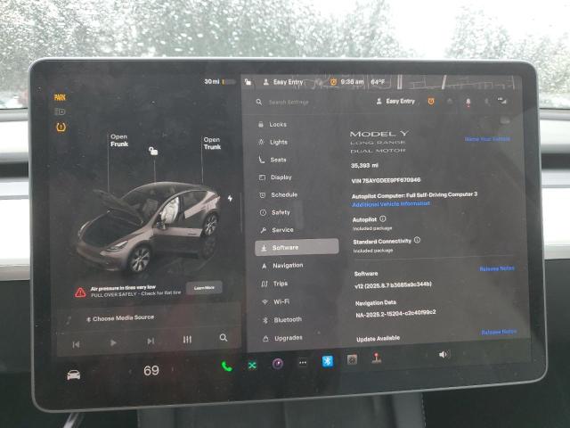 2023 TESLA MODEL Y 7SAYGDEE9PF670946