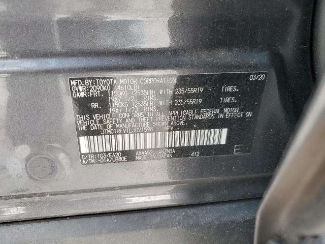 2020 TOYOTA RAV4 XLE P - JTMC1RFV1LJ021598