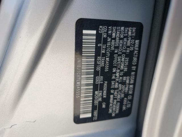 2020 NISSAN ROGUE SPOR - JN1BJ1CV7LW545555