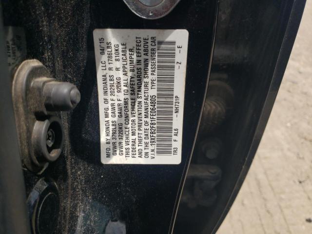 2015 HONDA CIVIC EX 19XFB2F81FE064805