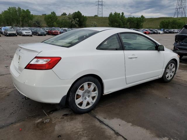 HONDA CIVIC LX 2007 white  gas 2HGFG12677H534097 photo #4