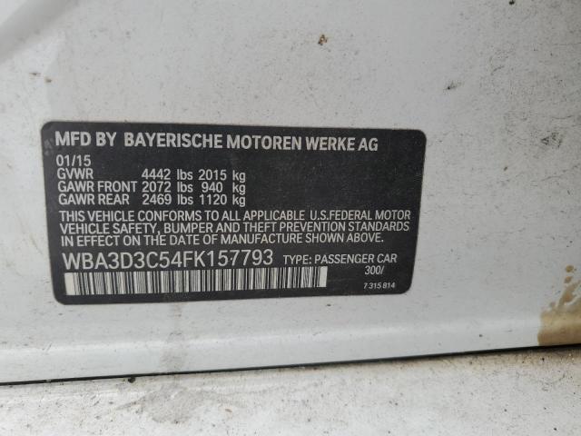 2015 BMW 328 D WBA3D3C54FK157793
