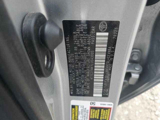 2020 TOYOTA CAMRY LE - 4T1C31AK1LU543005