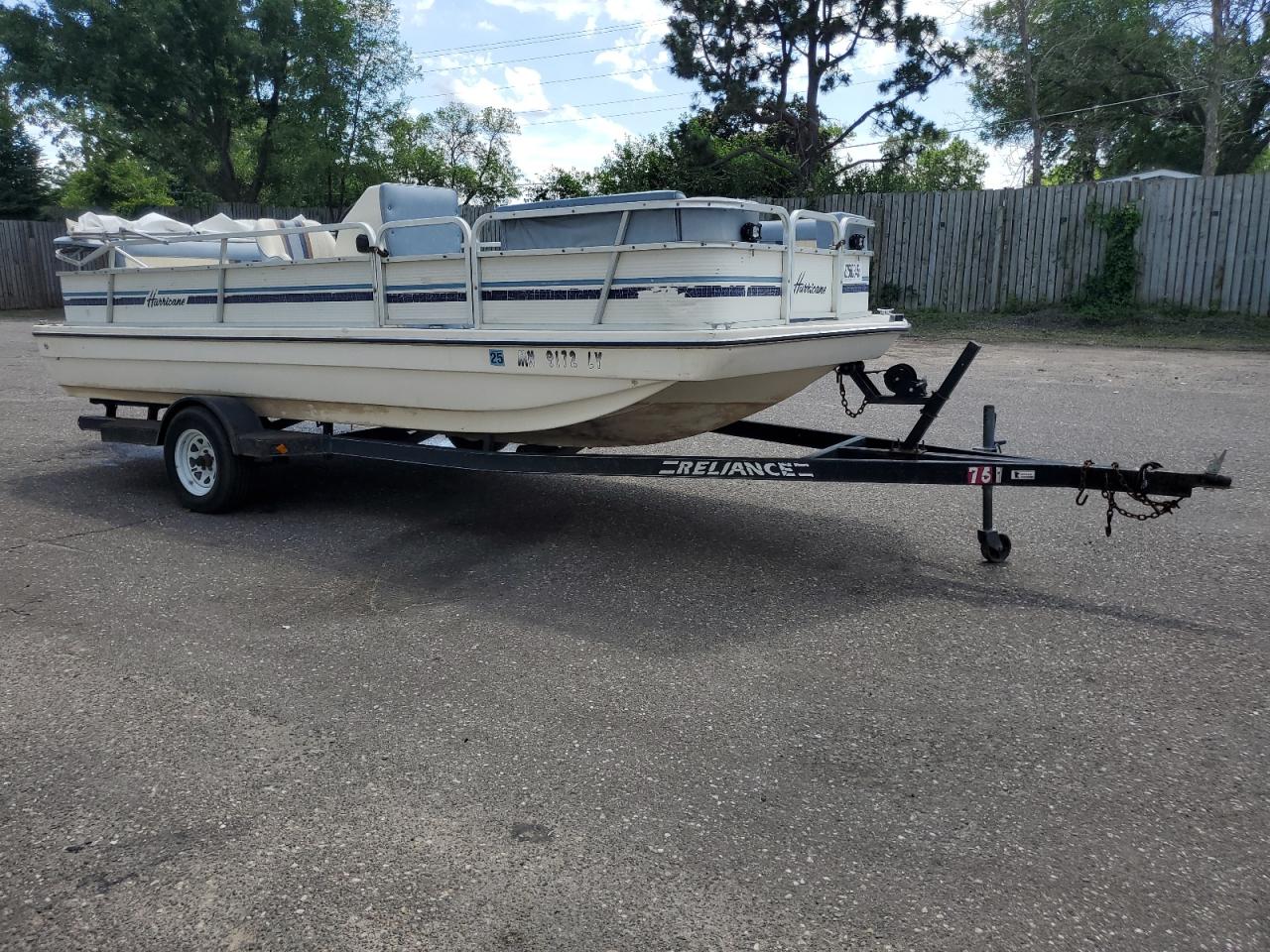 Lot #3248656331 1984 UNK HURRICANE  DECK BOAT
