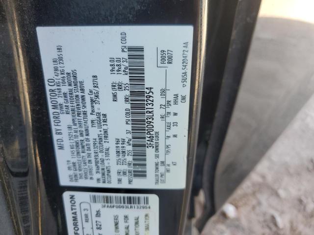 2020 FORD FUSION TIT - 3FA6P0D93LR132954