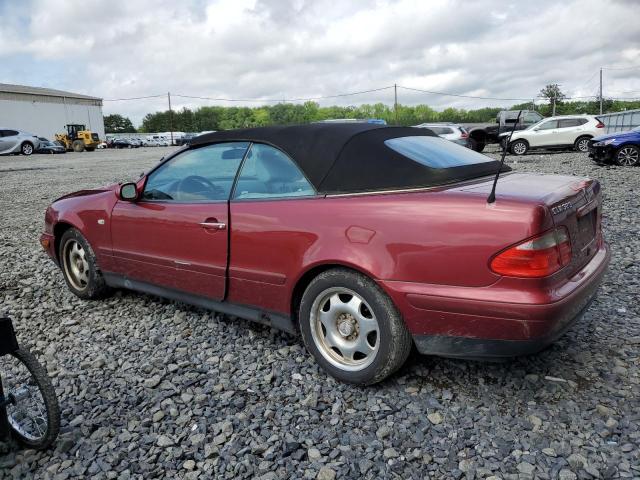MERCEDES-BENZ CLK 320 1999 burgundy  gas WDBLK65G4XT005273 photo #3