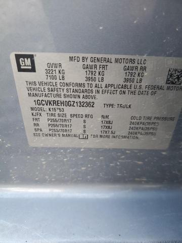 2016 CHEVROLET 1500 1GCVKREH0GZ132362