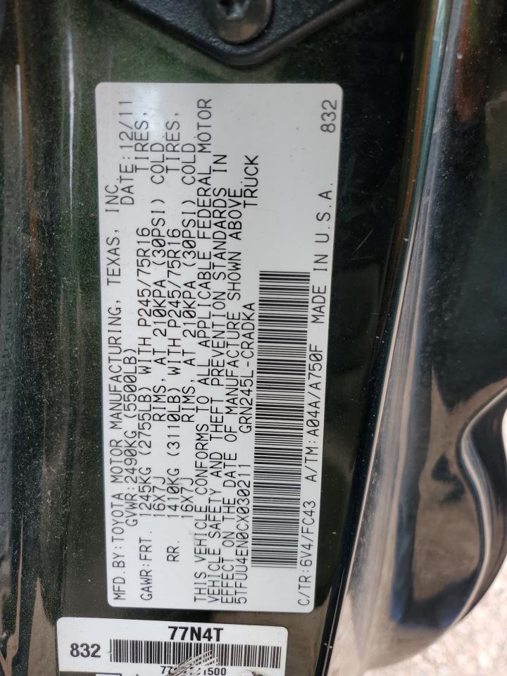 Toyota Tacoma 2012