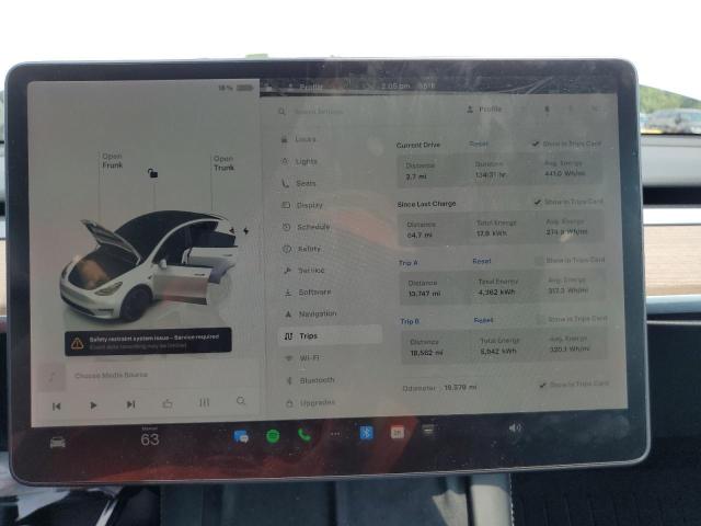 2022 TESLA MODEL Y - 7SAYGDEF1NF399659