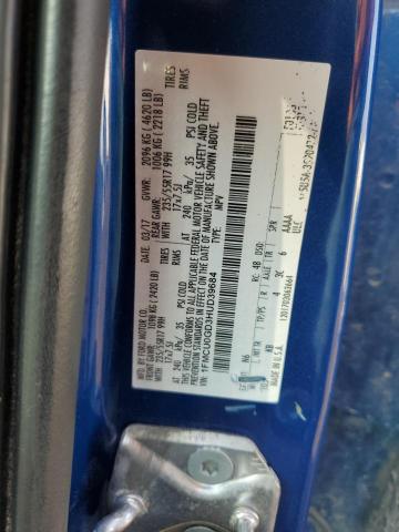 2017 FORD ESCAPE SE - 1FMCU0GD3HUD39684