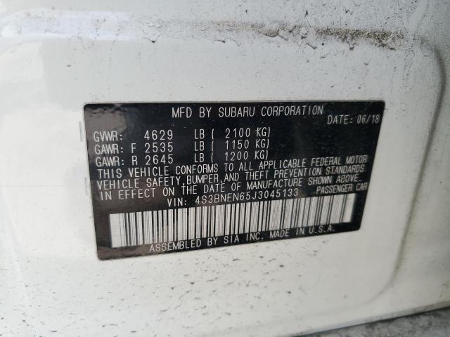 2018 SUBARU LEGACY 3.6 - 4S3BNEN65J3045133
