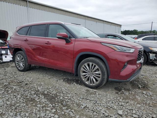Vin: 5tdfzrbh6ns216625, lot: 62178735, toyota highlander platinum 20224