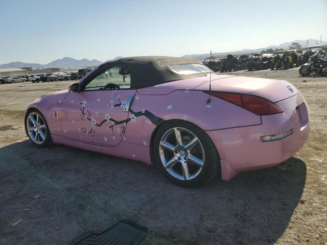 NISSAN 350Z ROADS 2005 pink roadster gas JN1AZ36A95M751998 photo #3