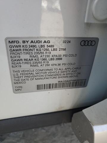 2024 AUDI Q5 PREMIUM - WA1GAAFY8R2072316