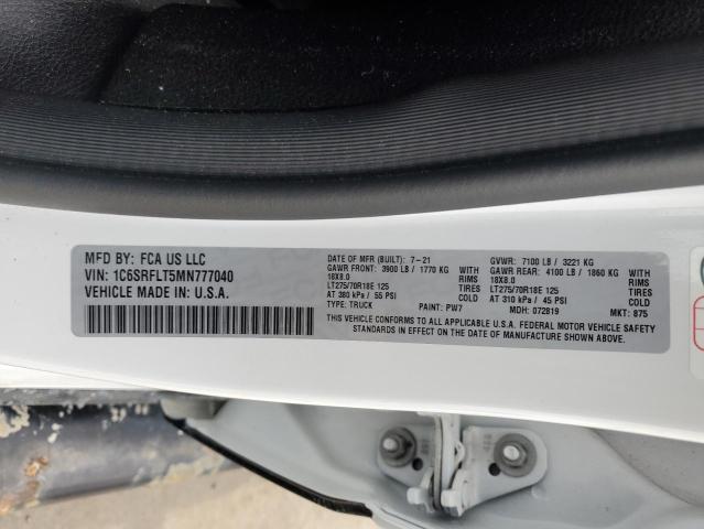 2021 RAM 1500 REBEL 1C6SRFLT5MN777040